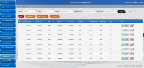 基于SSM框架的恩施婴童健康服务系统设计与实现